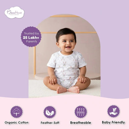 Organic Cotton T-Shirt & Short For Infants & Toddlers | Soft Breathable Comfortable Summer Outfit For Baby Boys & Girls | Buy 1 Get 1 Free