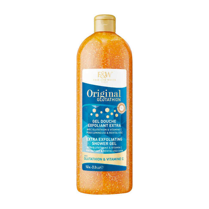 Original Glutathion Exfoliating Shower Gel 940ml FAIR & WHITE ORIGINAL