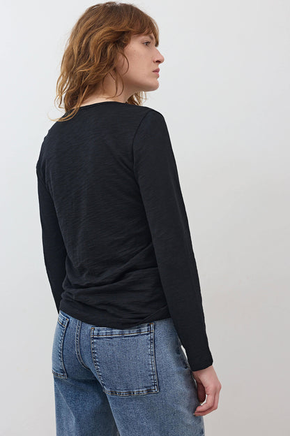 Out from Under Lace Trim Long Sleeve