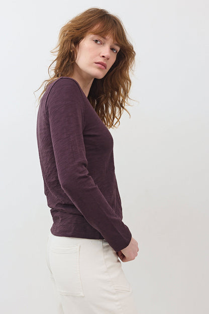 Out from Under Lace Trim Long Sleeve