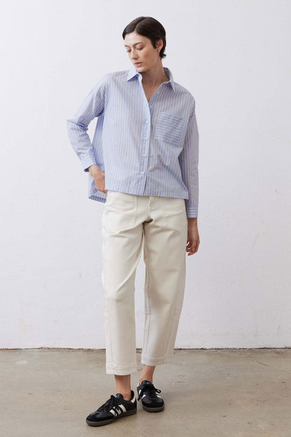 The Oversized Long Sleeve Button Down