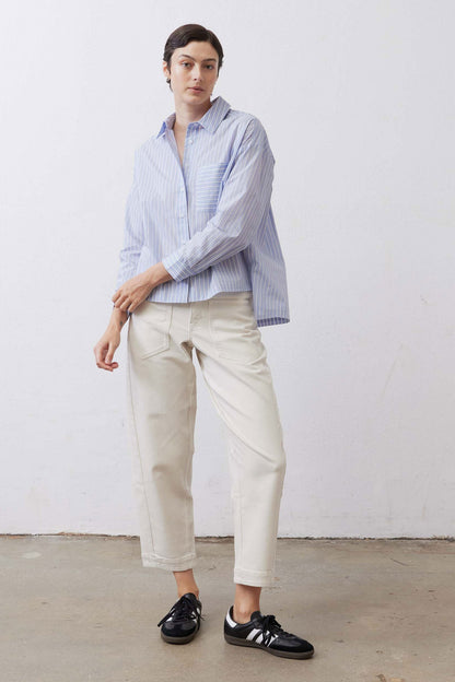 The Oversized Long Sleeve Button Down