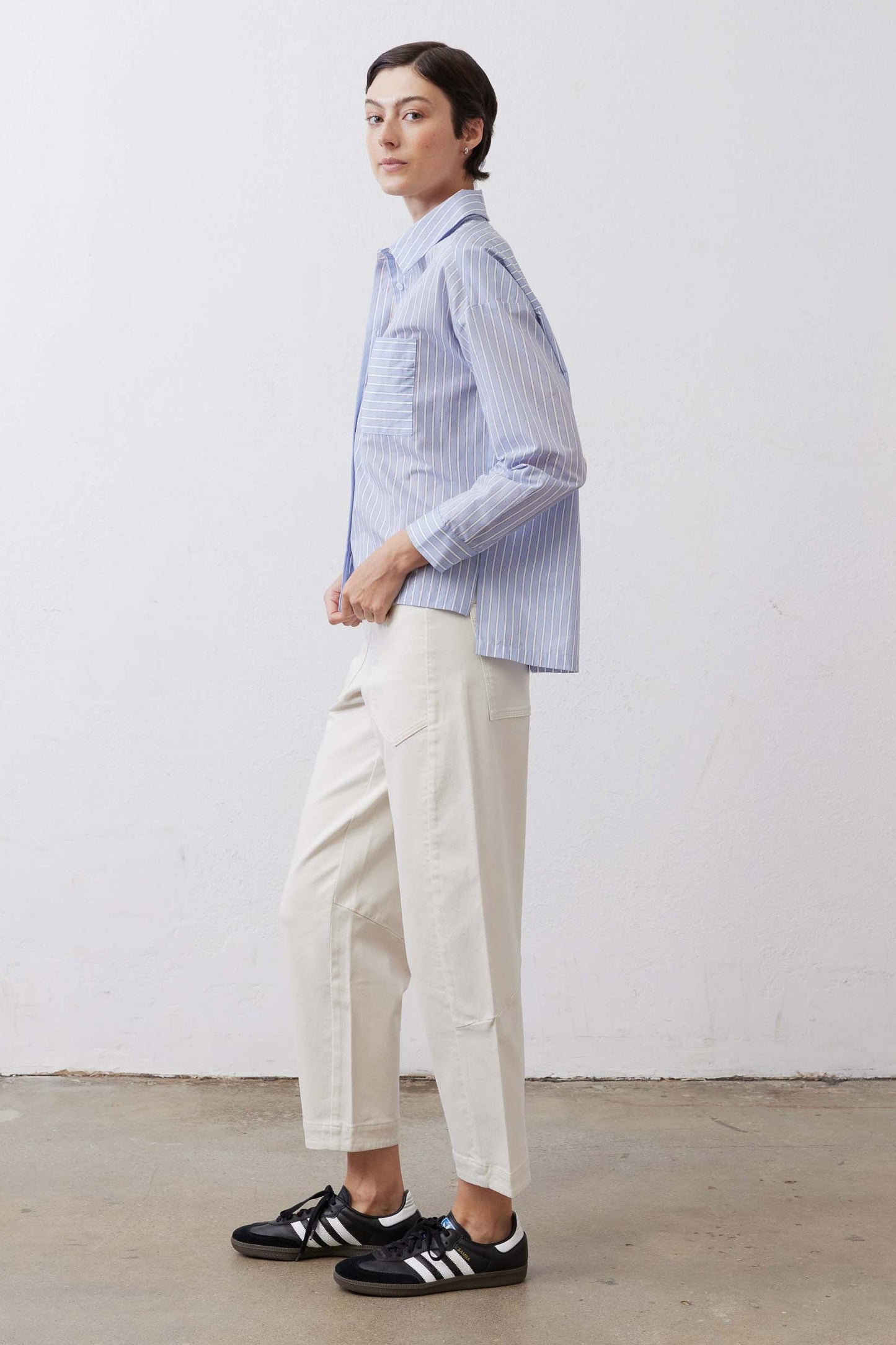 The Oversized Long Sleeve Button Down