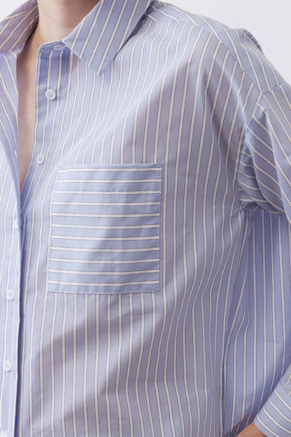 The Oversized Long Sleeve Button Down