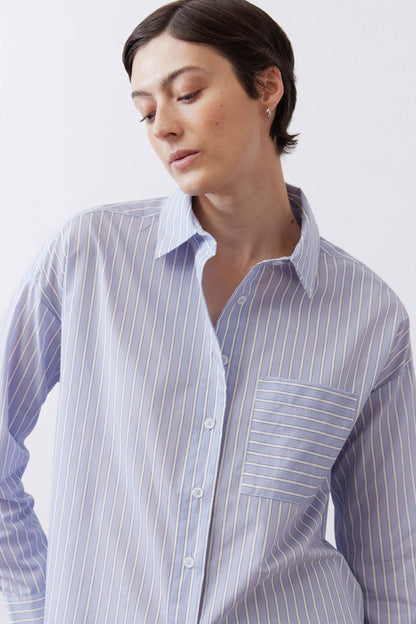 The Oversized Long Sleeve Button Down