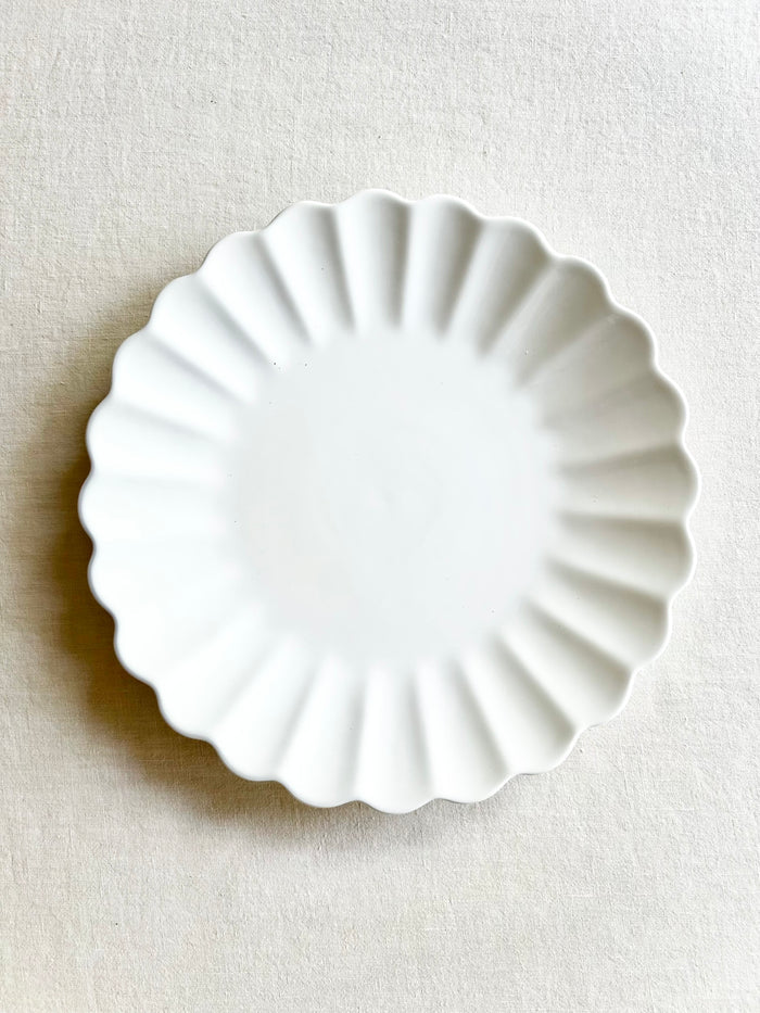 Oyster Dinnerware - White - S/4