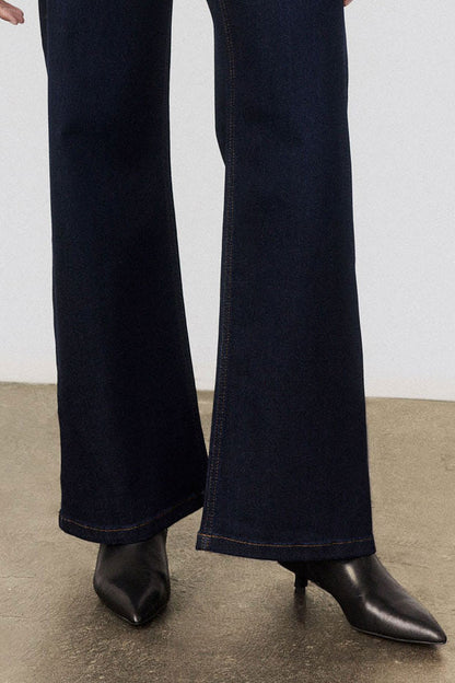 The Petite Palazzo Jeans