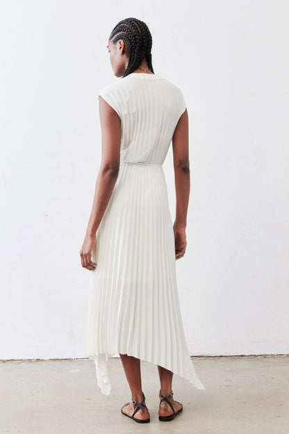 Perfect Pleated Wrap Dress
