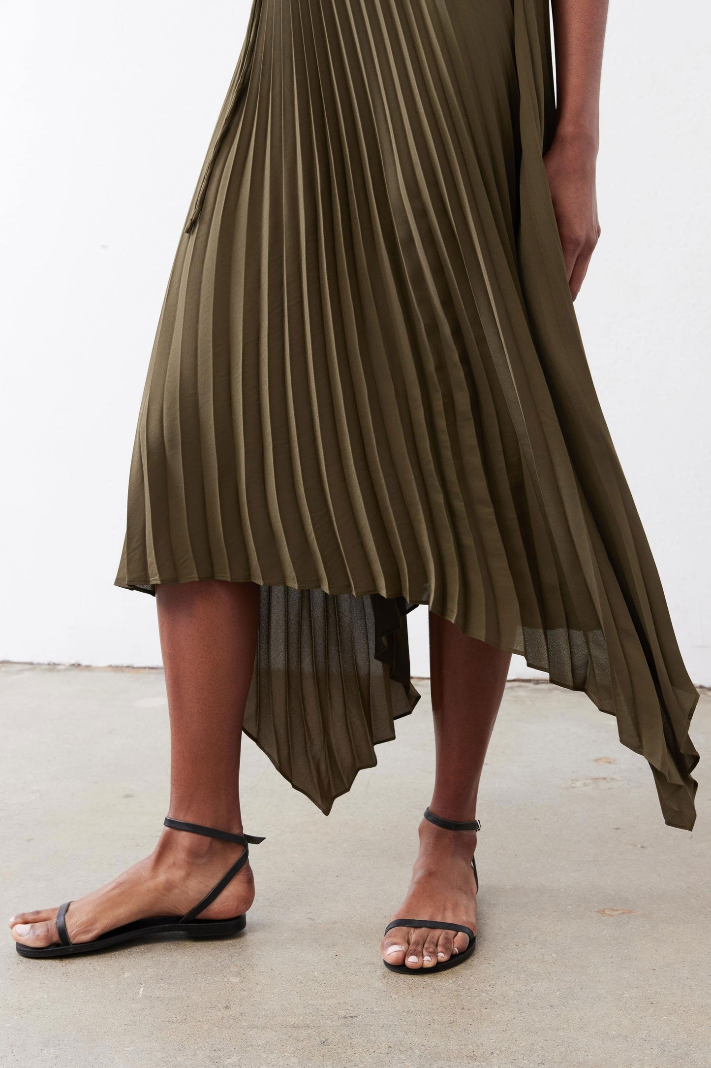 Perfect Pleated Wrap Dress
