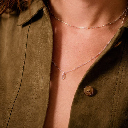 Personalised Initial Charm Pendant Sterling Silver