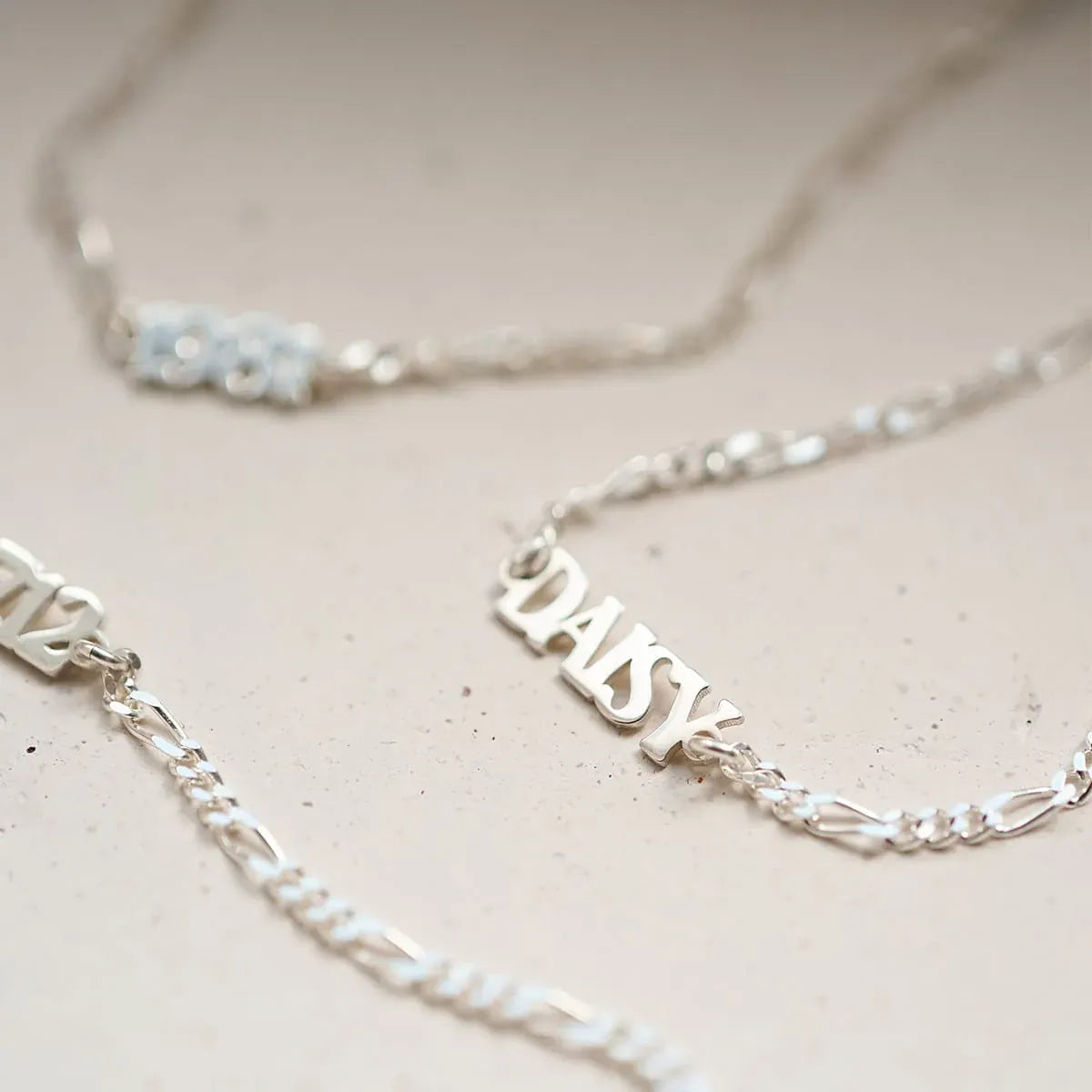 Personalised Name Bracelet Sterling Silver