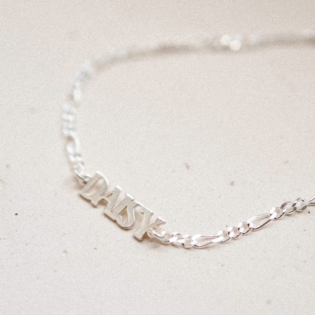 Personalised Name Bracelet Sterling Silver