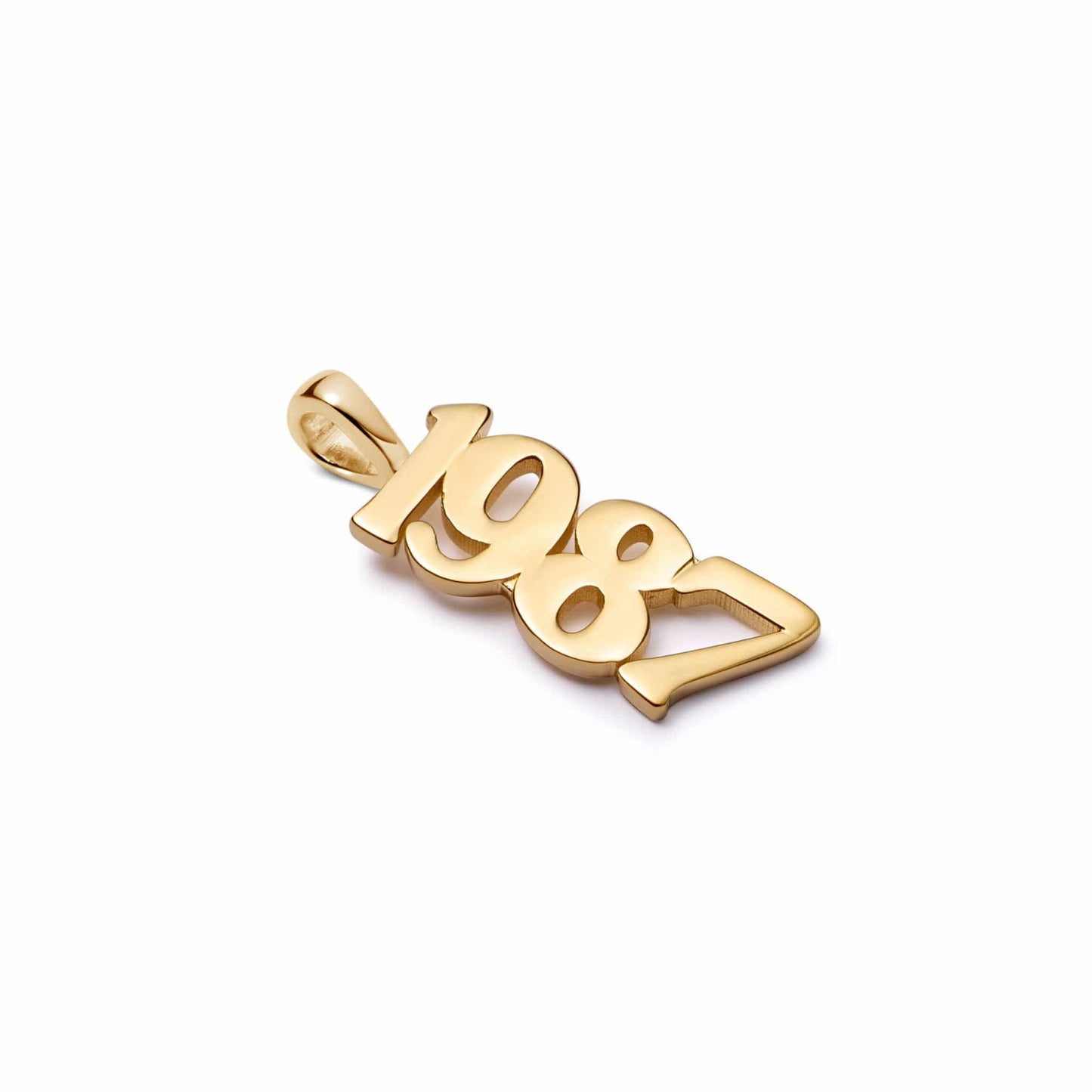 Personalised Name Pendant 18ct Gold Plate