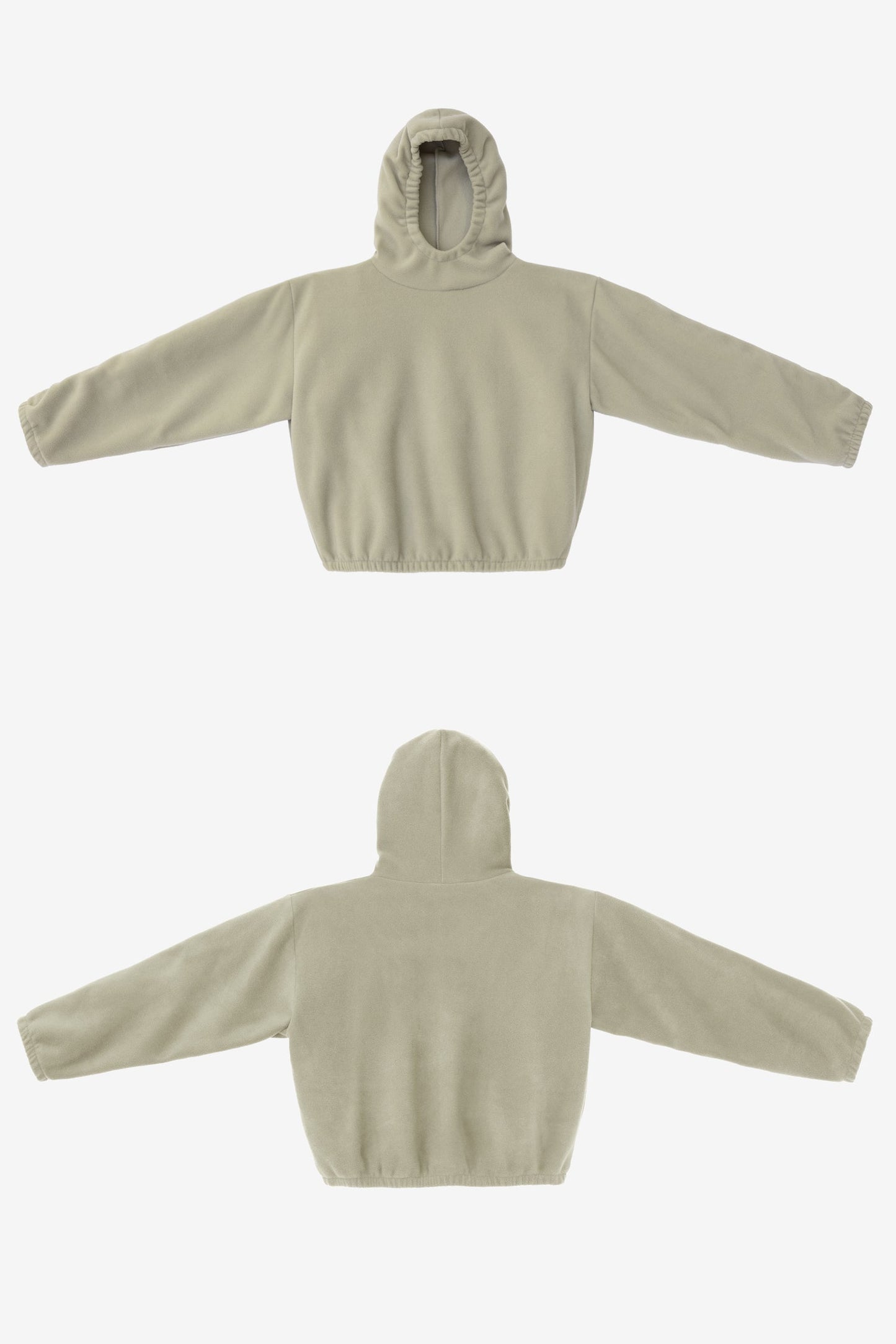PF409 - Polar Fleece No Pocket Hoodie