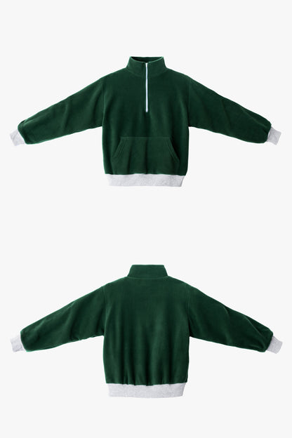 PF408 - Polar Fleece Half Zip Pullover