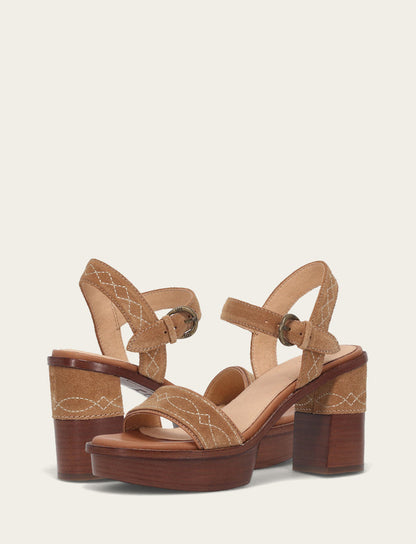 Pipa Woodstock Sandal - Almond - Pair
