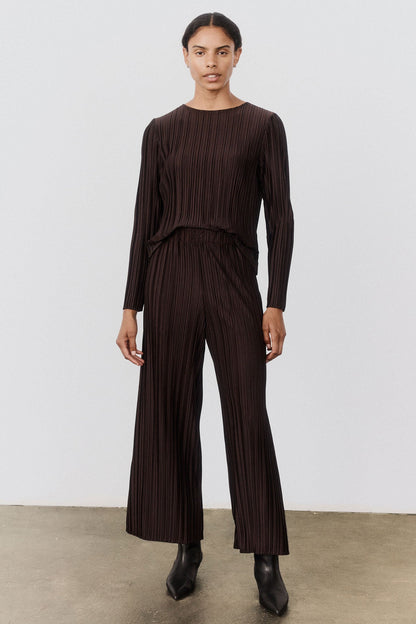 Relaxed Pleated Top
