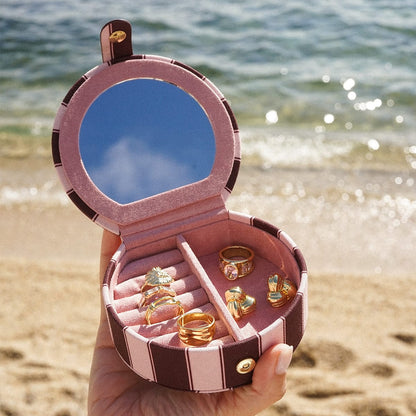 Polly Compact Mulberry Jewellery Box