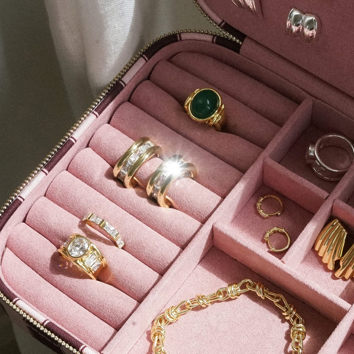 Polly Large Mulberry Jewellery Box