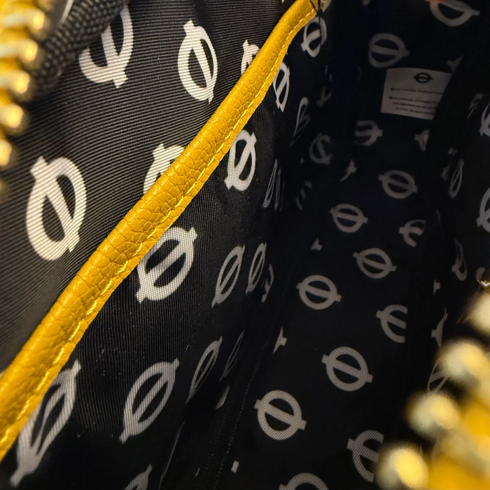 Pom Pom Original Bag with Special Keyring and Dust Bag Circle Line Yellow