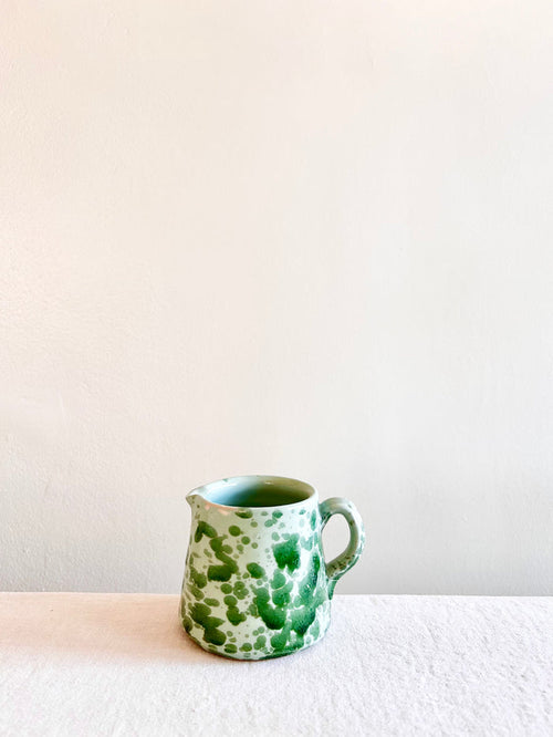 Pompeii  Creamer- Jade