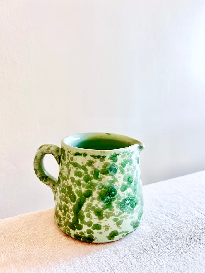 Pompeii  Creamer- Jade