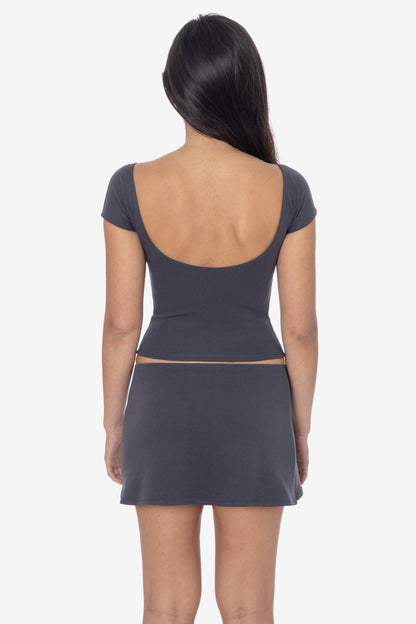 PON3443 - Ponte Scoopback Top