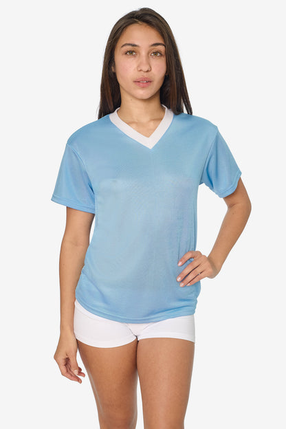 PPQ56 - Boxy Fit V-Neck Tee