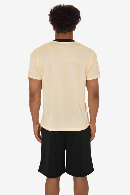 PPQ56 - Boxy Fit V-Neck Tee