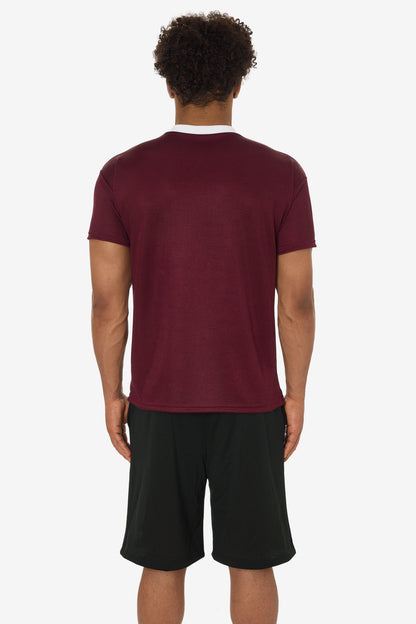 PPQ56 - Boxy Fit V-Neck Tee