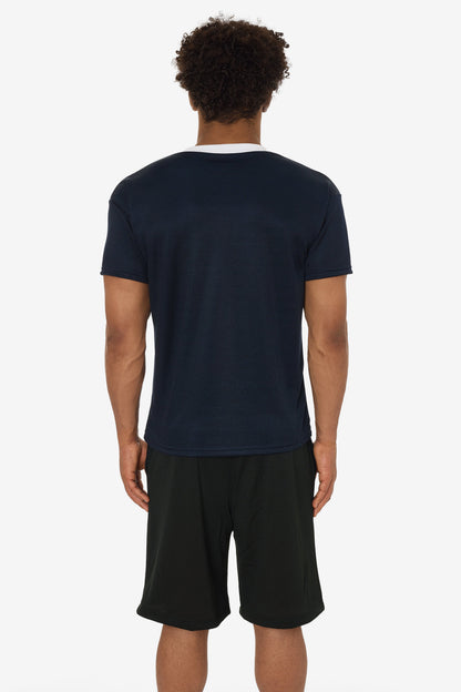 PPQ56 - Boxy Fit V-Neck Tee