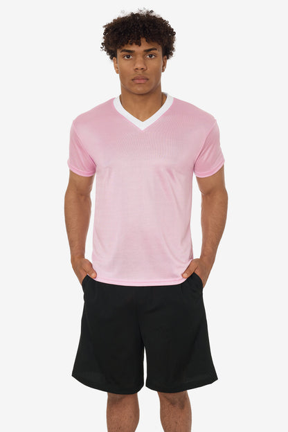 PPQ56 - Boxy Fit V-Neck Tee