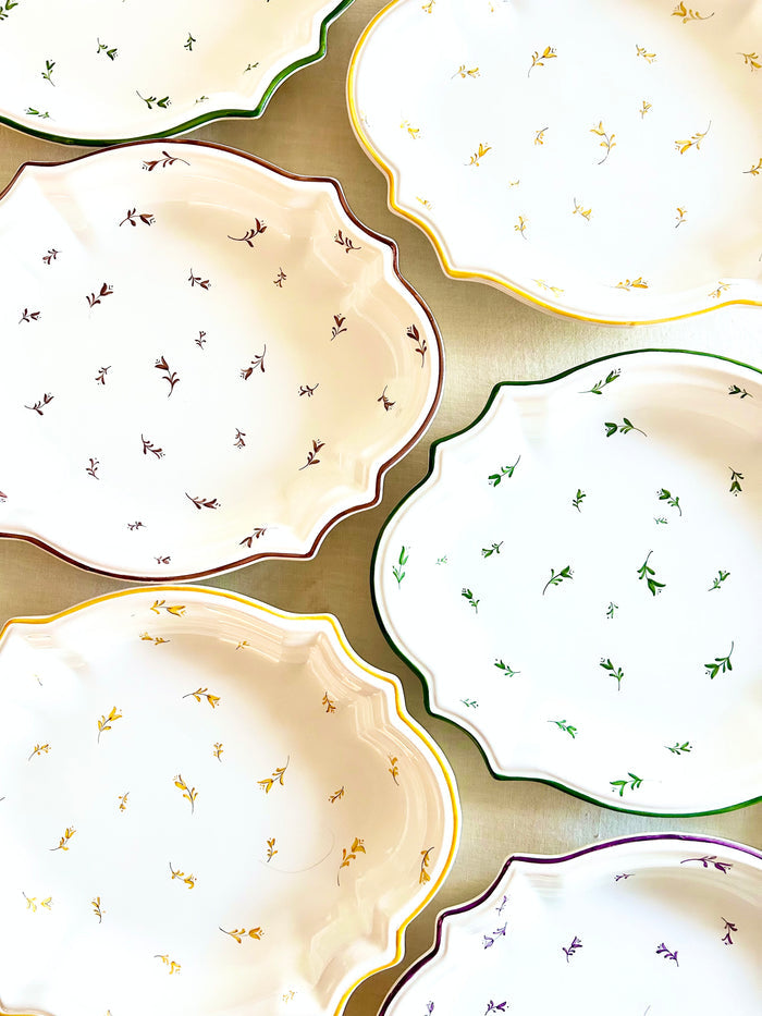 PRE-ORDER -Sainte Marie Serving Platter - Peridot