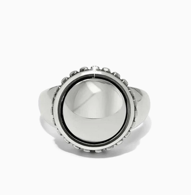 Pretty Tough Bold Stud Ring Silver 7