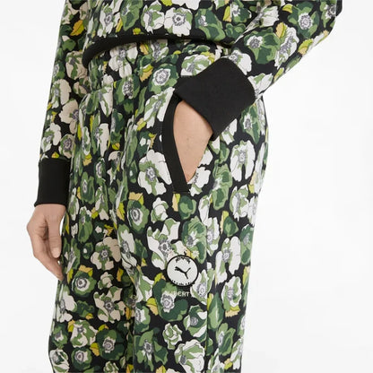 PUMA x LIBERTY Printed Women's Sweatpants - Puma Black-Flower AOP
