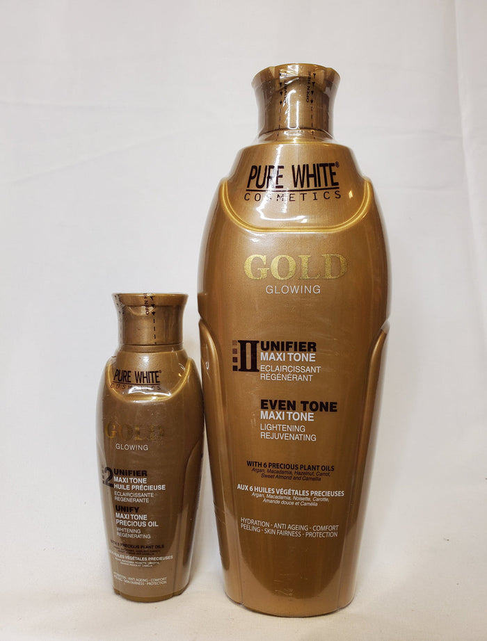 PURE WHITE GOLD GLOWING LOTION Pure white