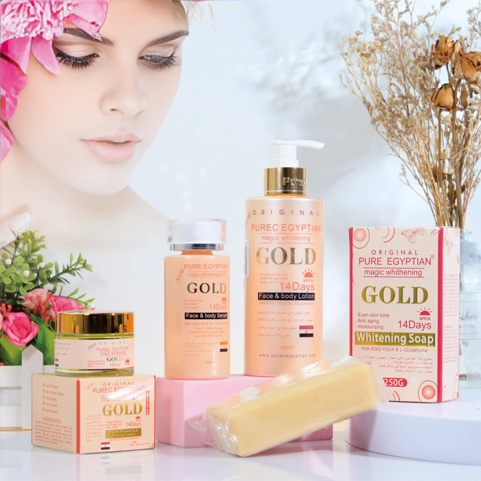 PUREC EGYPTIAN GOLD MAGIC WHITENING LOTION