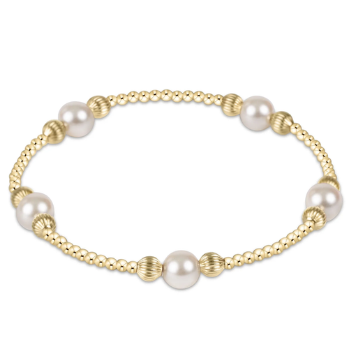 Purpose Pearl 6mm Bead Bracelet Dignity