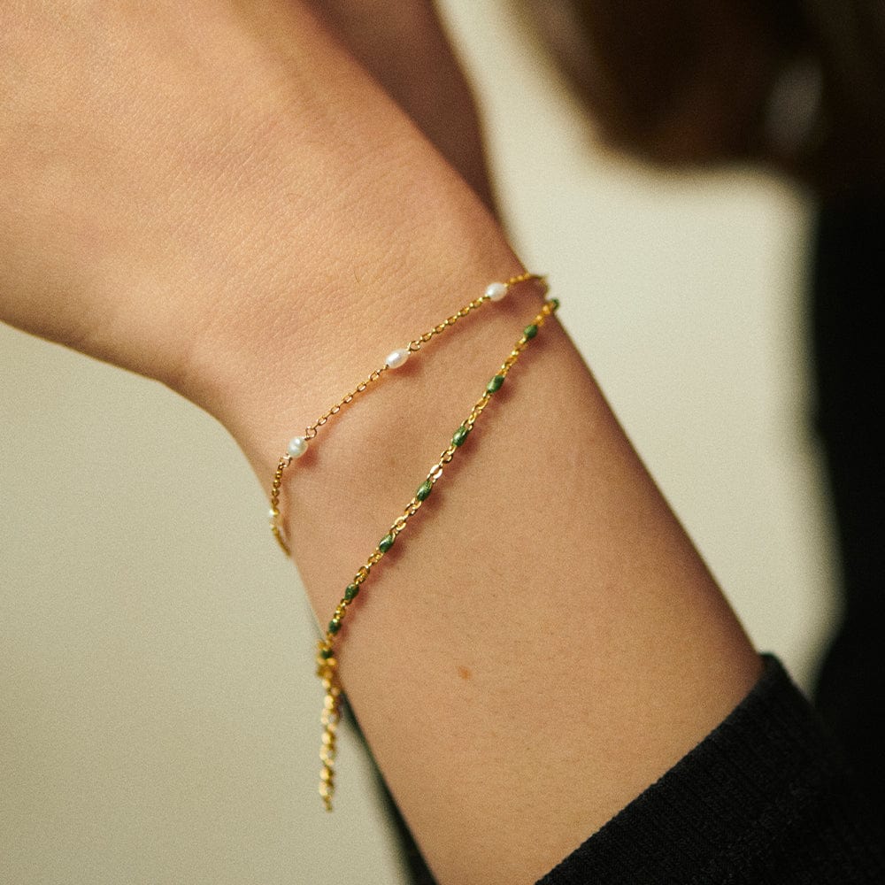 Radiant Treasures Bracelet Stack 18ct Gold Plate