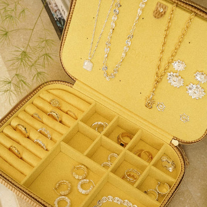 Rattan Large Jewellery Box