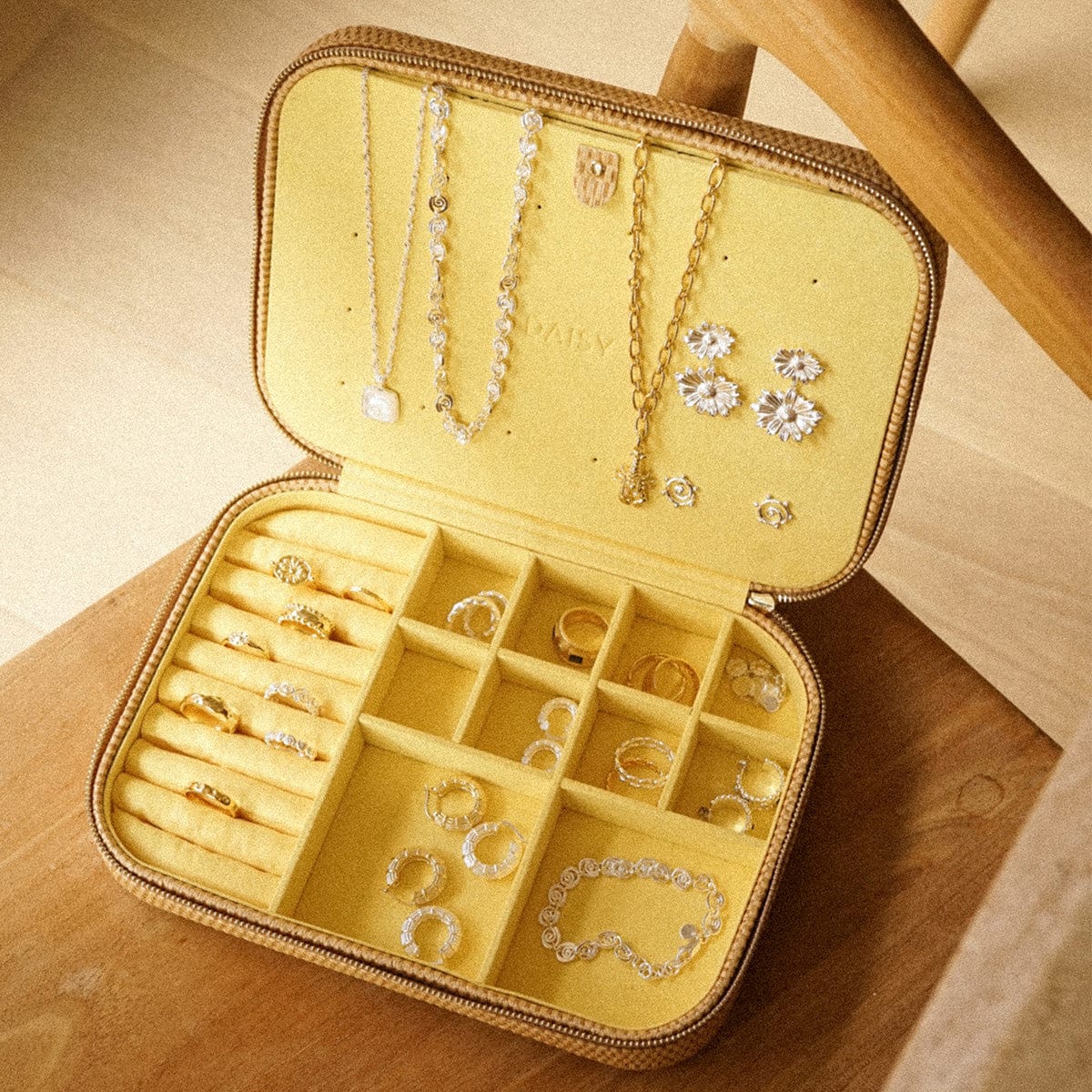 Rattan Large Jewellery Box