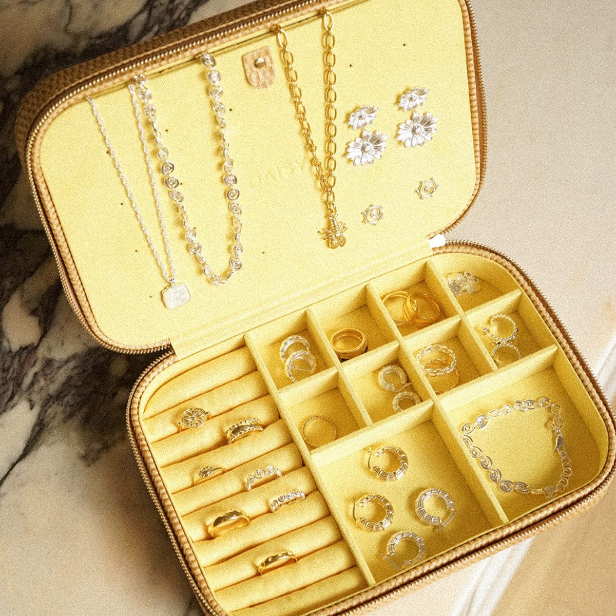 Rattan Large Jewellery Box