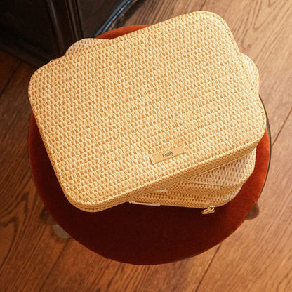 Rattan Large Jewellery Box