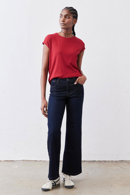The Ribbed Tuck-In Tee
