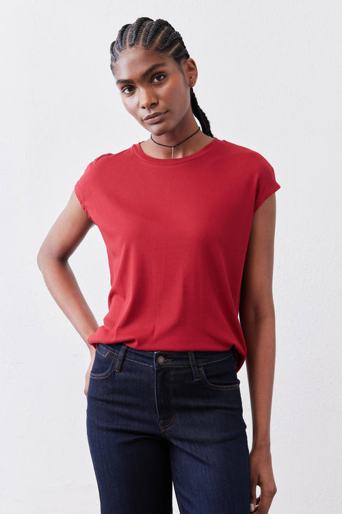 The Ribbed Tuck-In Tee