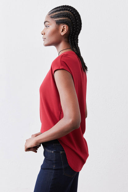 The Ribbed Tuck-In Tee