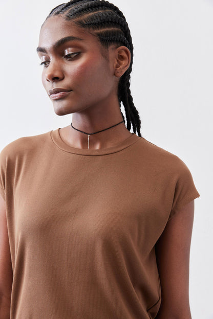 The Ribbed Tuck-In Tee