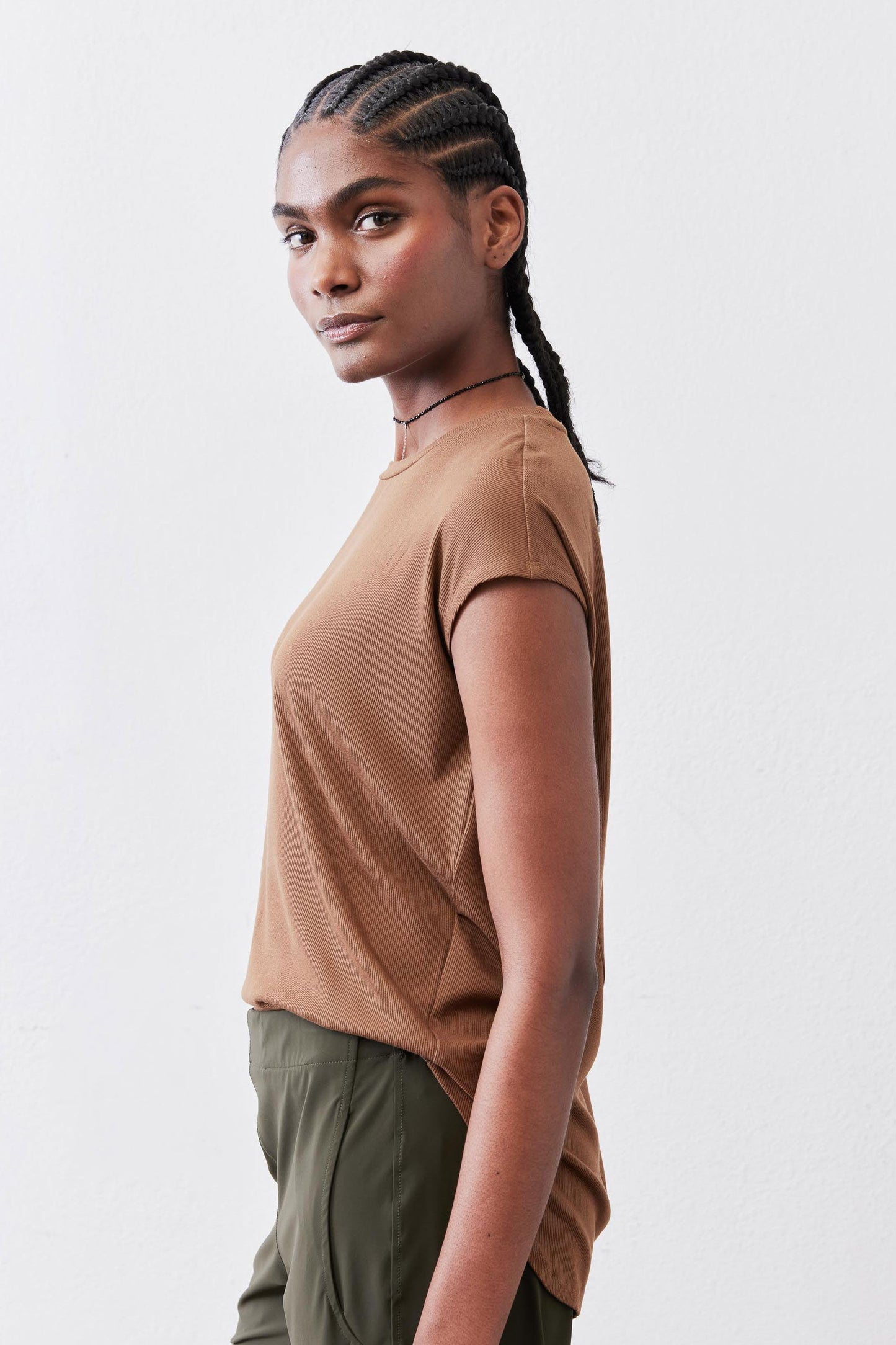 The Ribbed Tuck-In Tee