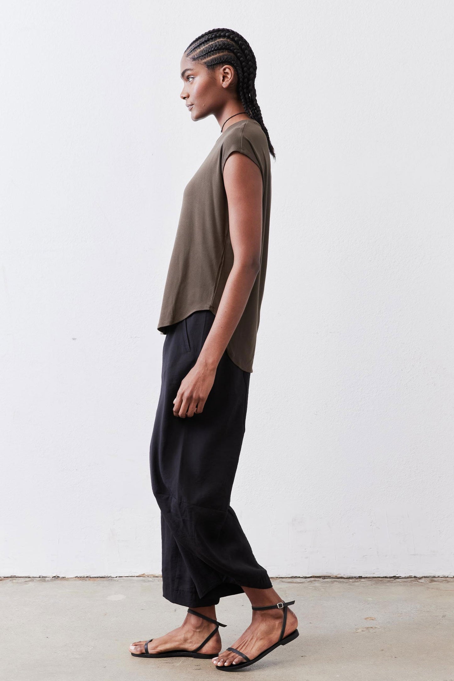 The Ribbed Tuck-In Tee