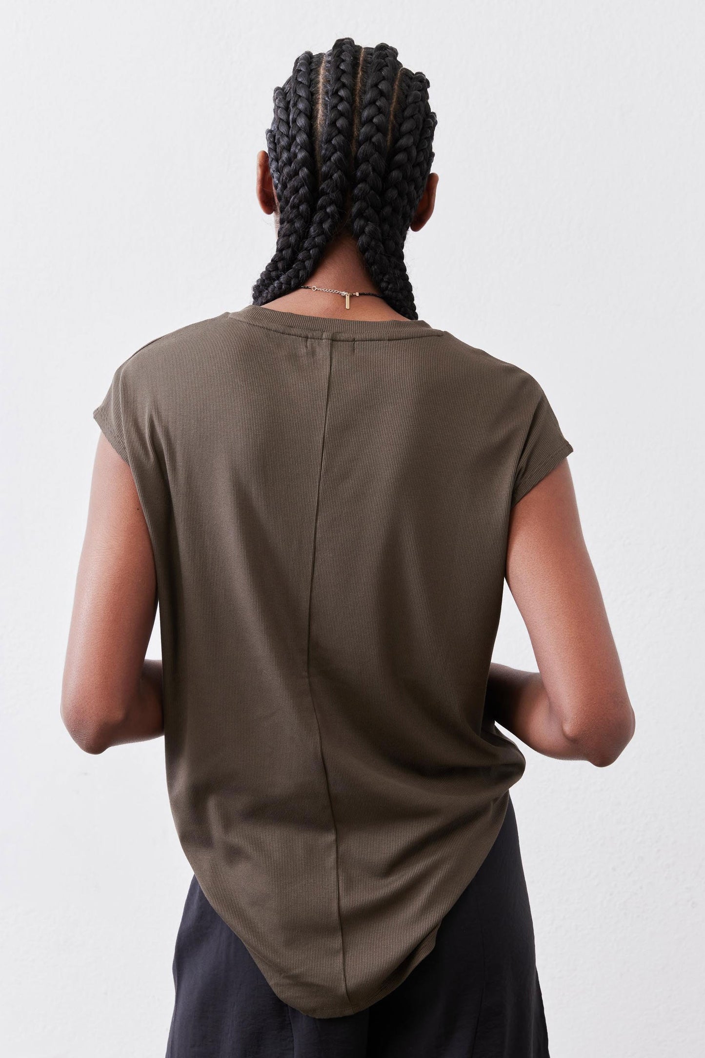 The Ribbed Tuck-In Tee
